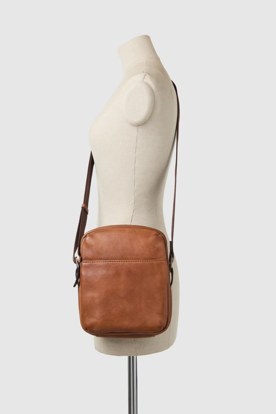 Aaron Leather NS Satchel