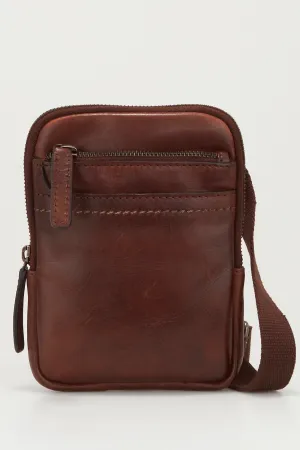 Angus Leather Micro N/S Satchel