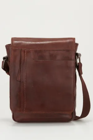 Angus Leather N/S Satchel