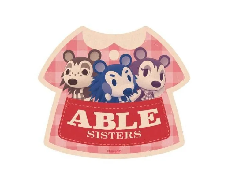 Animal Crossing Travel Sticker: Able Sisters