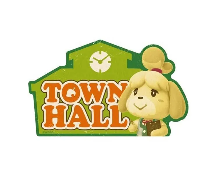 Animal Crossing Travel Sticker: Isabelle