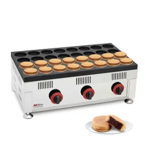 AP-107 Commercial Obanyaki Machine | 32-Hole Gas Imagawayaki Maker for Delicious Japanese Pancakes