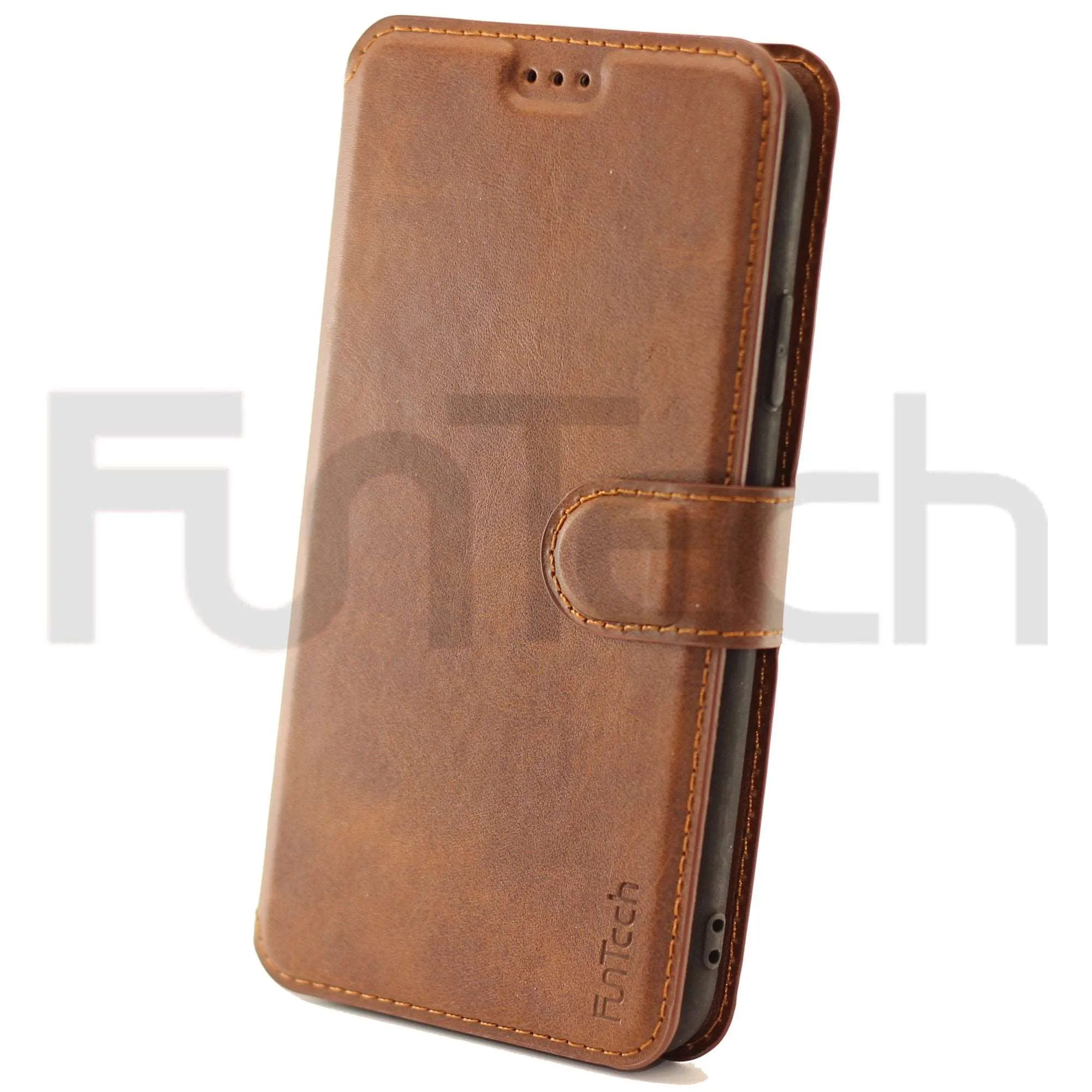 Apple iPhone 11 Pro MAX Leather Wallet Case Color Brown