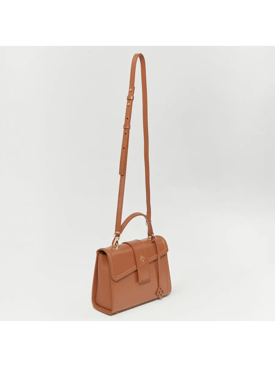 Auda Tan Satchels 0 Genuine Leather