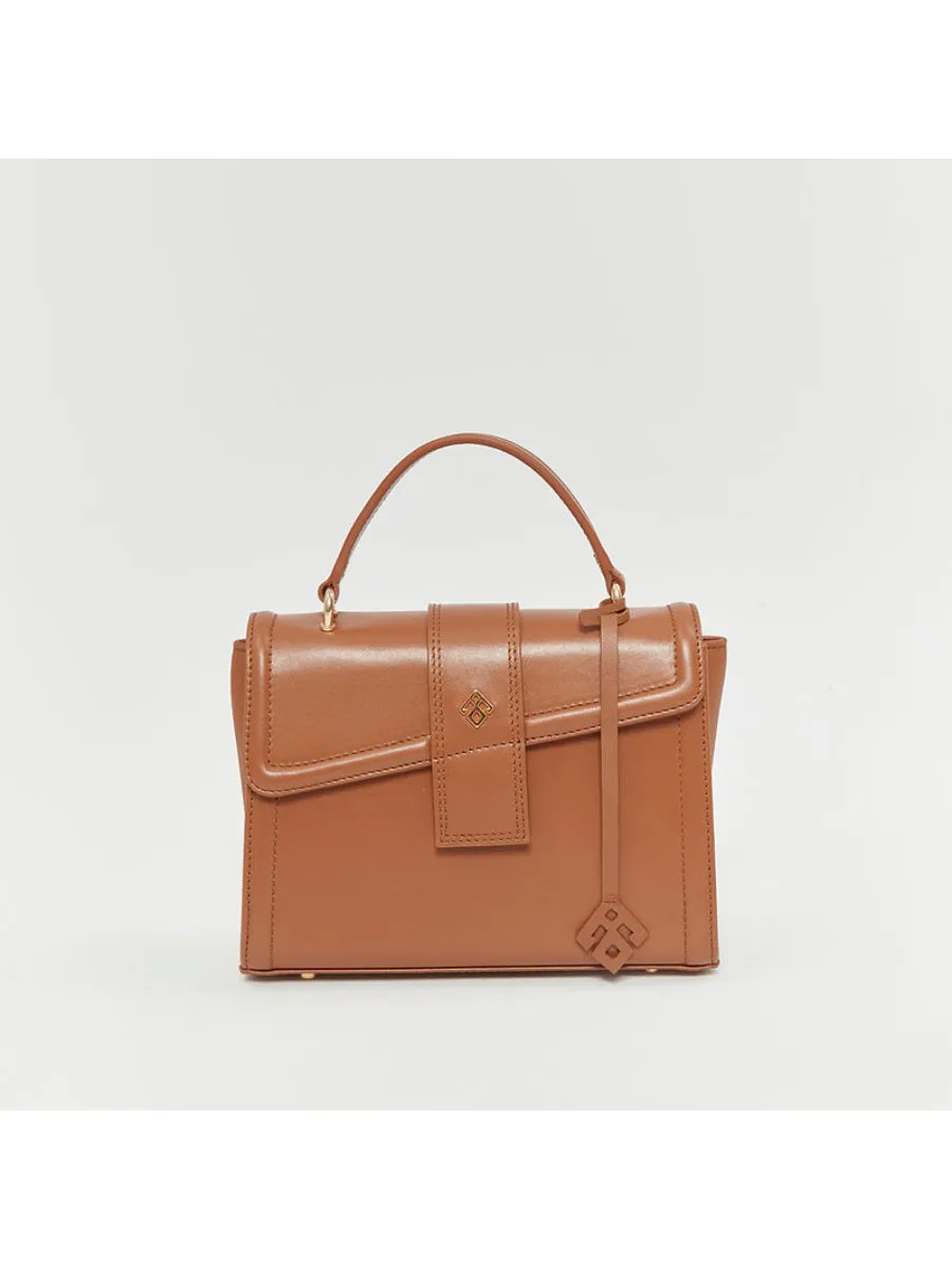 Auda Tan Satchels 0 Genuine Leather