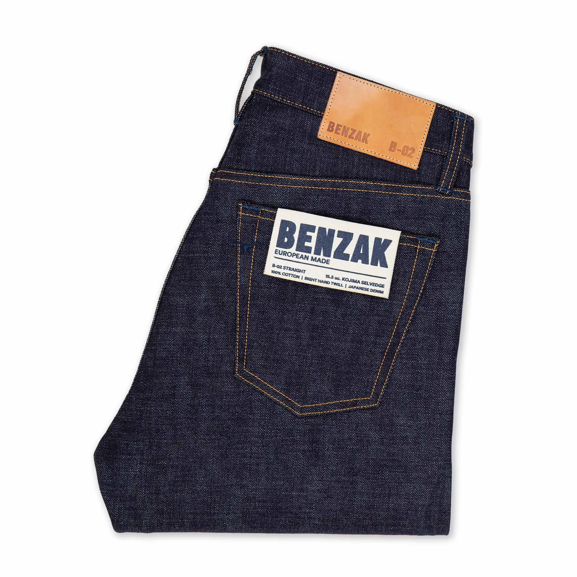 B-02 REGULAR STRAIGHT 15.5 oz. Kojima selvedge [CORE]