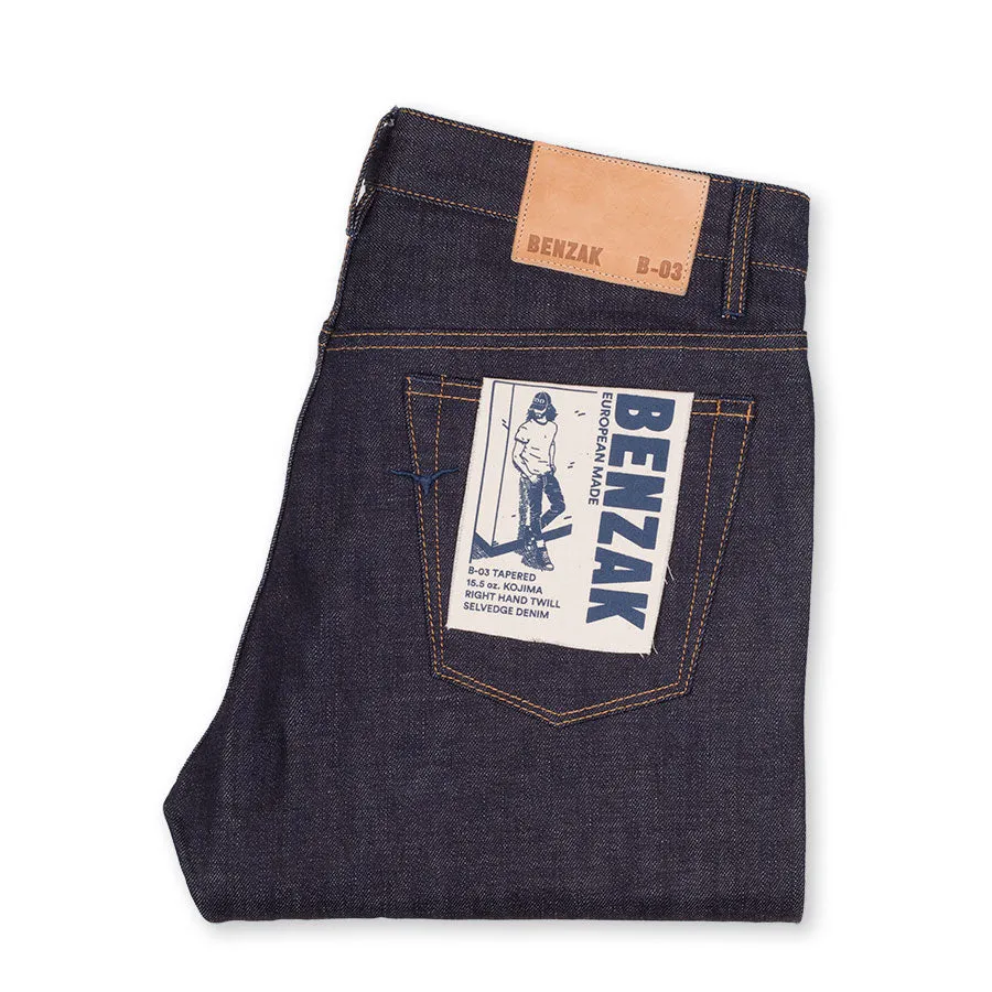 B-03 REGULAR TAPERED 15.5 oz. Kojima selvedge [CORE]