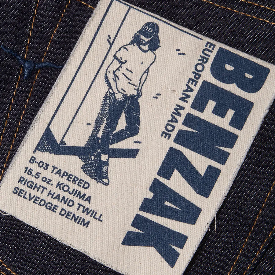 B-03 REGULAR TAPERED 15.5 oz. Kojima selvedge [CORE]