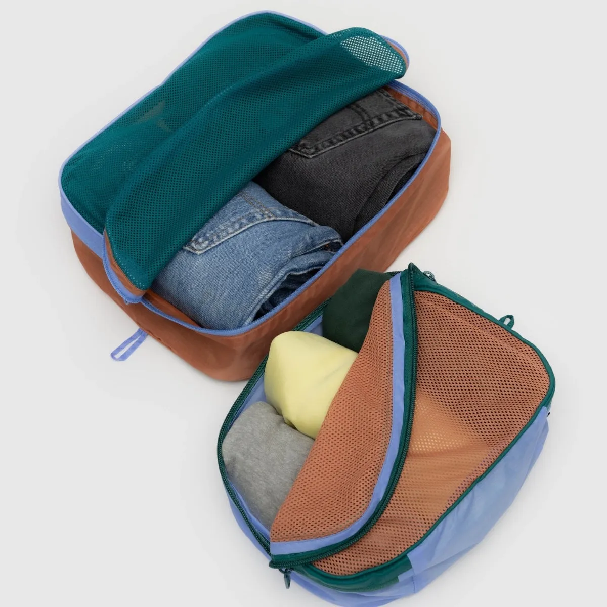 Baggu Packing Cube Set in Mesh Canyon