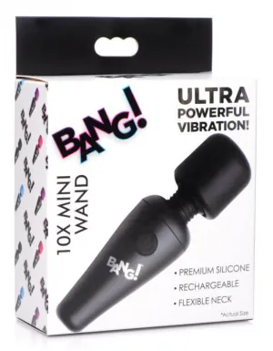 Bang! 10X Vibrating Mini Wand Black