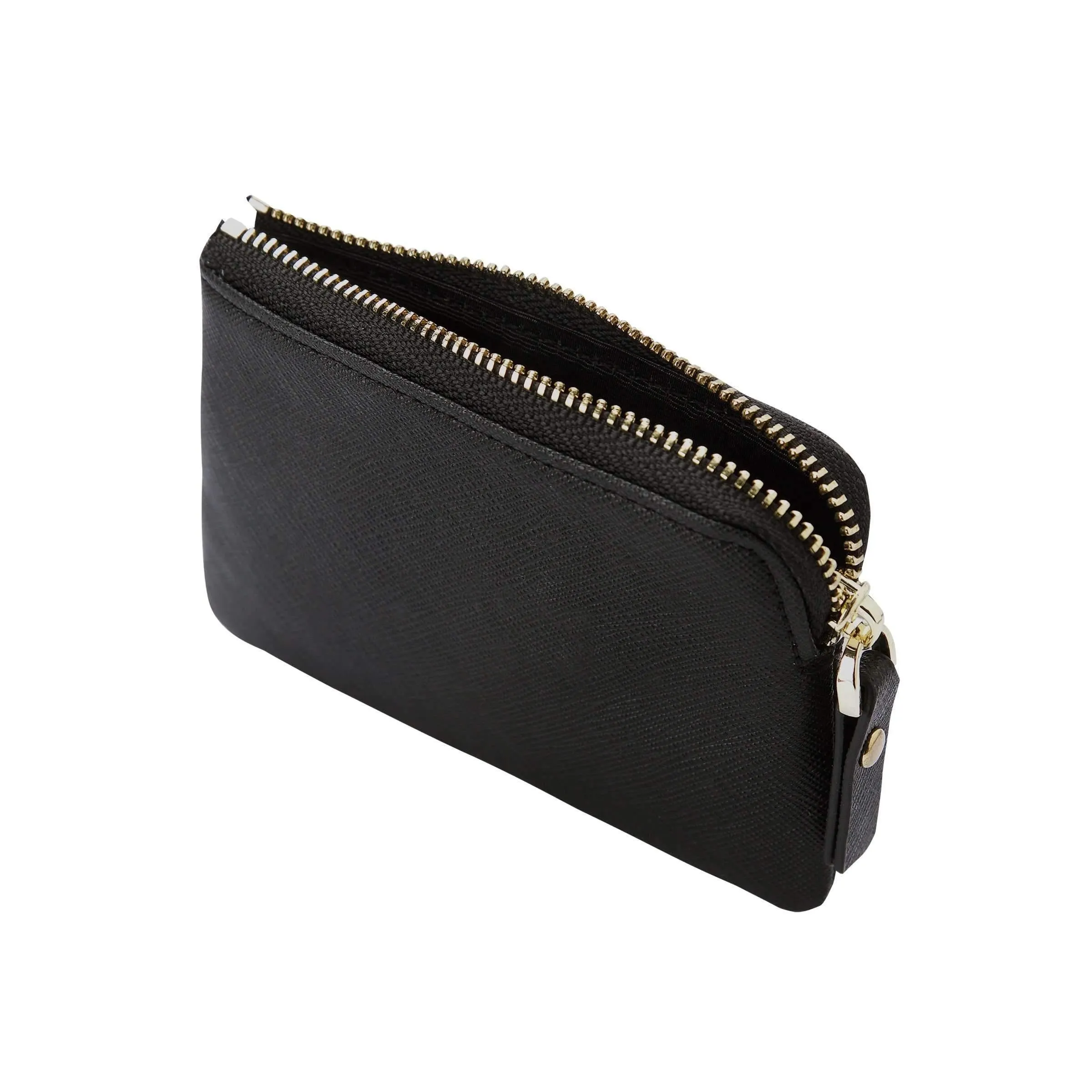 Black - Saffiano Coin Pouch