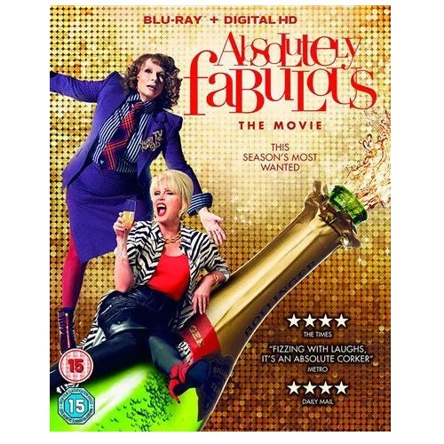 Blu-Ray - Absolutely Fabulous The Movie (15) Preowned