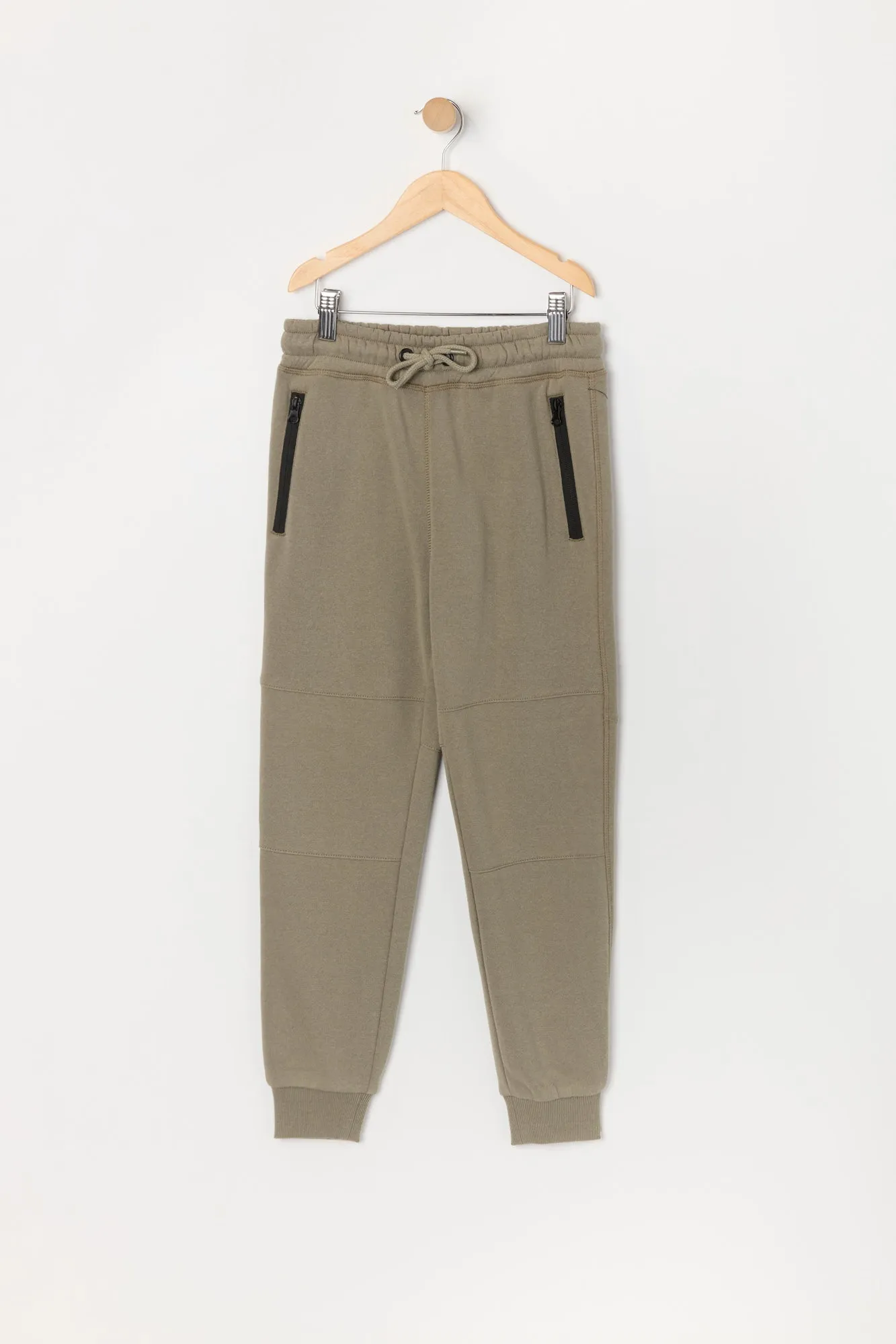 Boys Fleece Zip Pocket Jogger