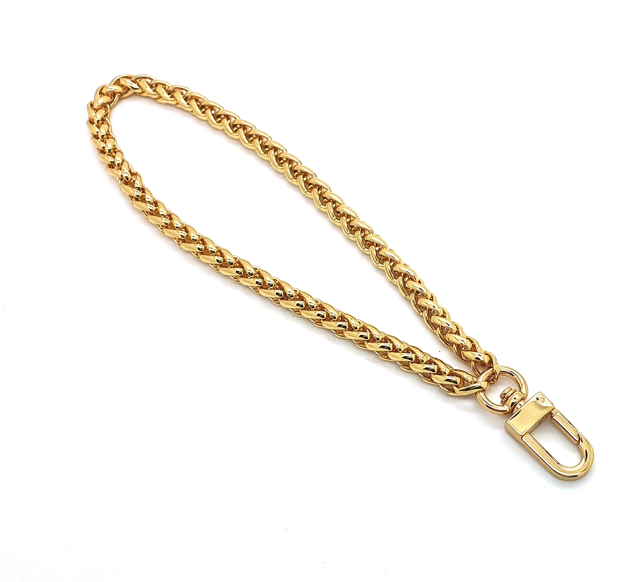 Braided Metal Wristlet Chain