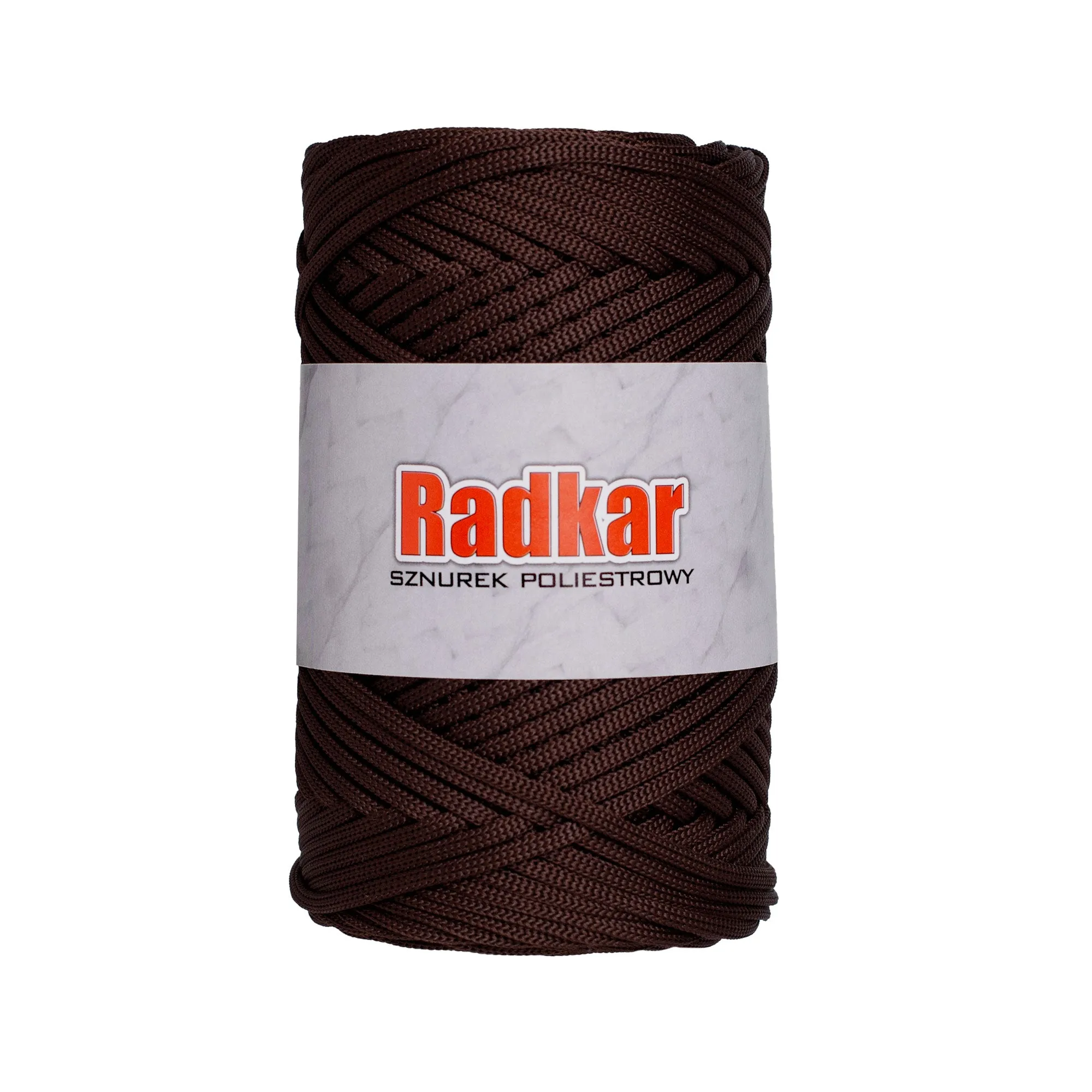 Brown 3mm polyester cord