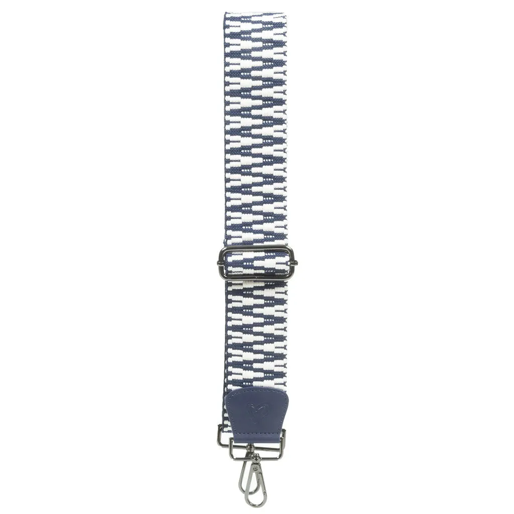 Caledon Woven Crossbody - Navy