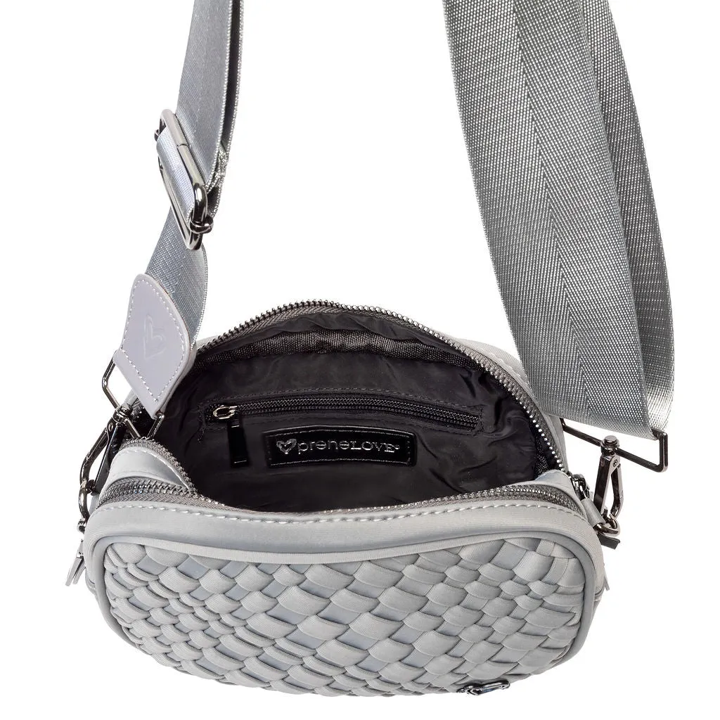 Caledon Woven Crossbody - Slate