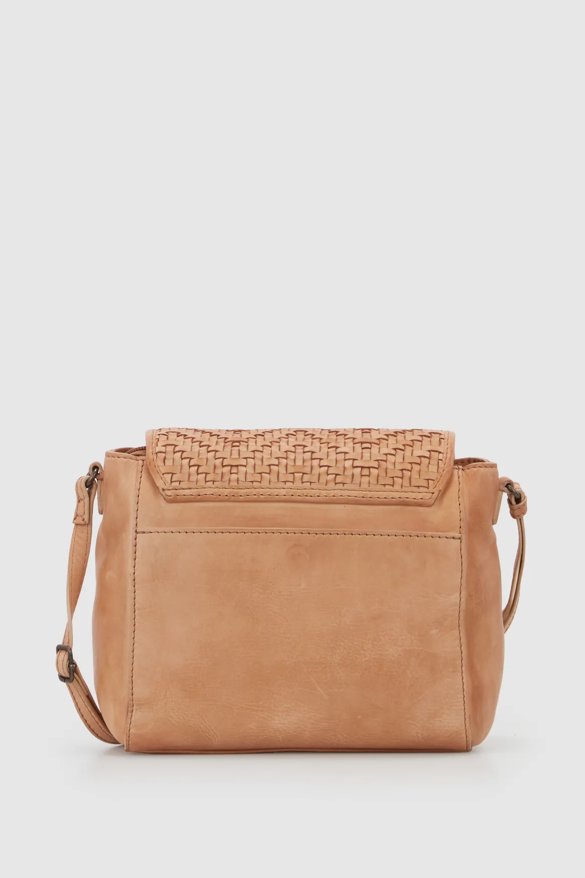 Capri Leather Flap Crossbody Bag