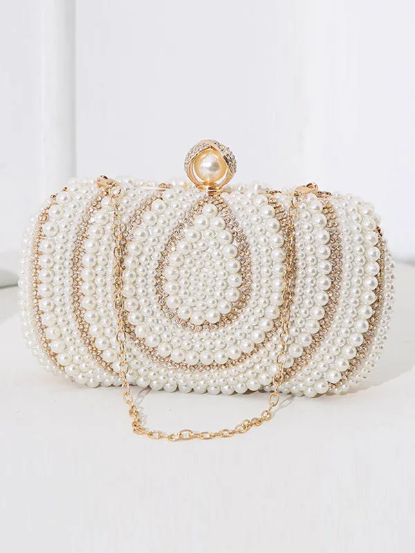 Chains Geometric Rhine Stones Handbags