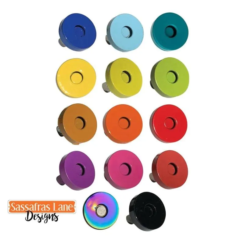 Colourful Magnetic Snap - 2 pack