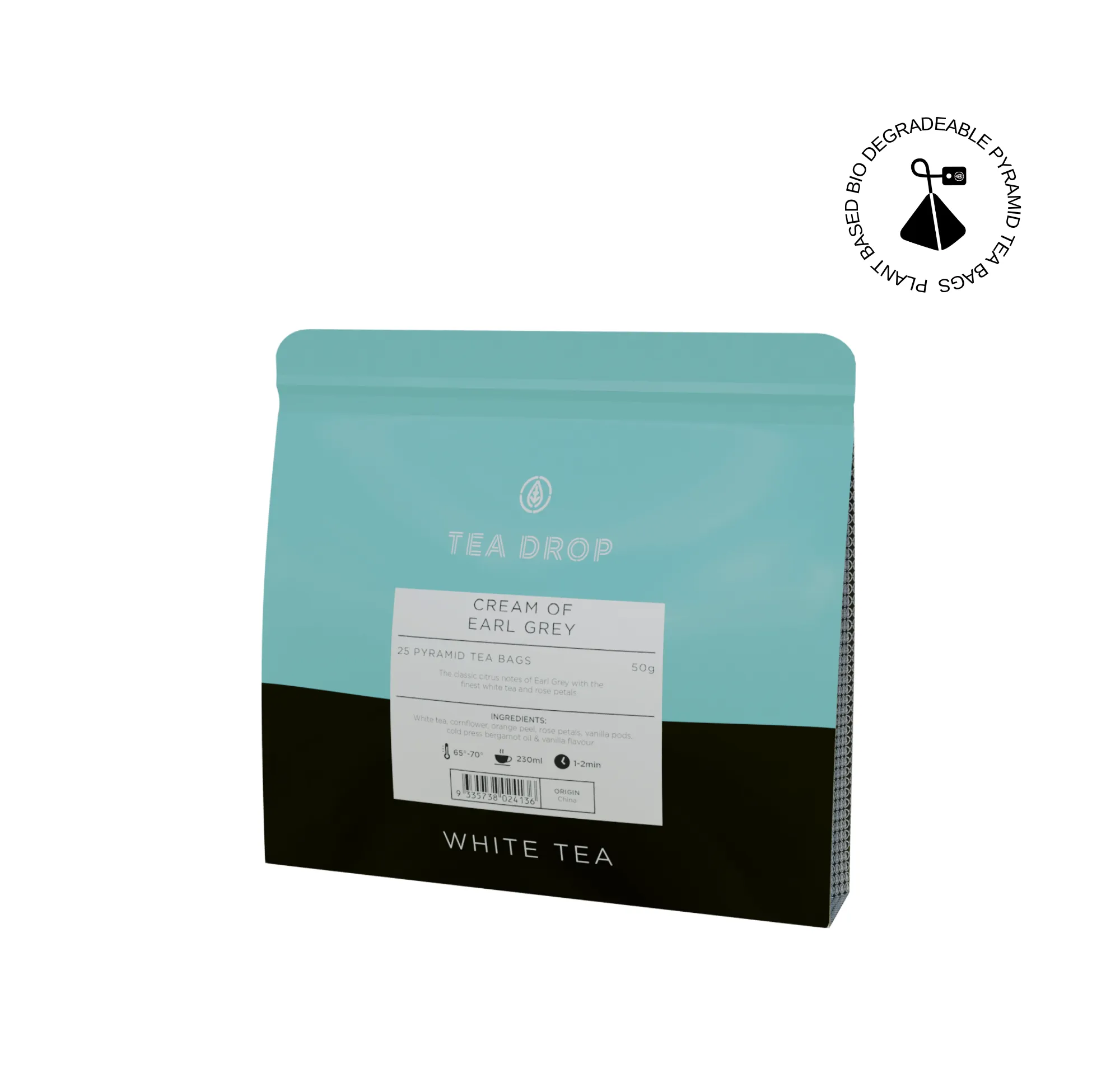 Cream of Earl Grey Pyramid Tea Bags