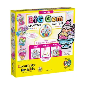 Creativity for Kids 6245 Big Gem Diamond Painting Sweets