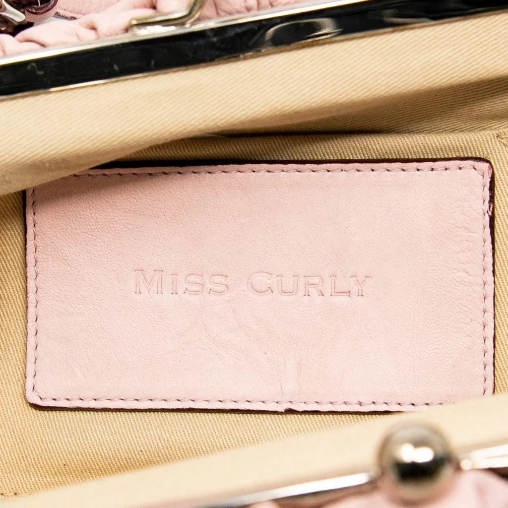 Dolce &amp; Gabbana Pink Miss Curly Clutch