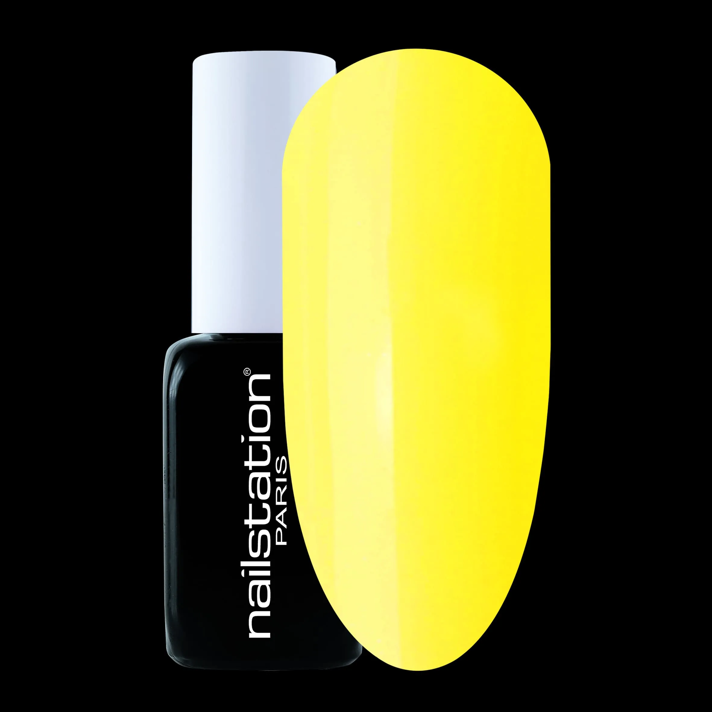 europe | Neon yellow gel polish