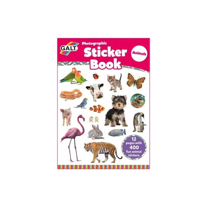 Galt Photographic Sticker Book - Animals