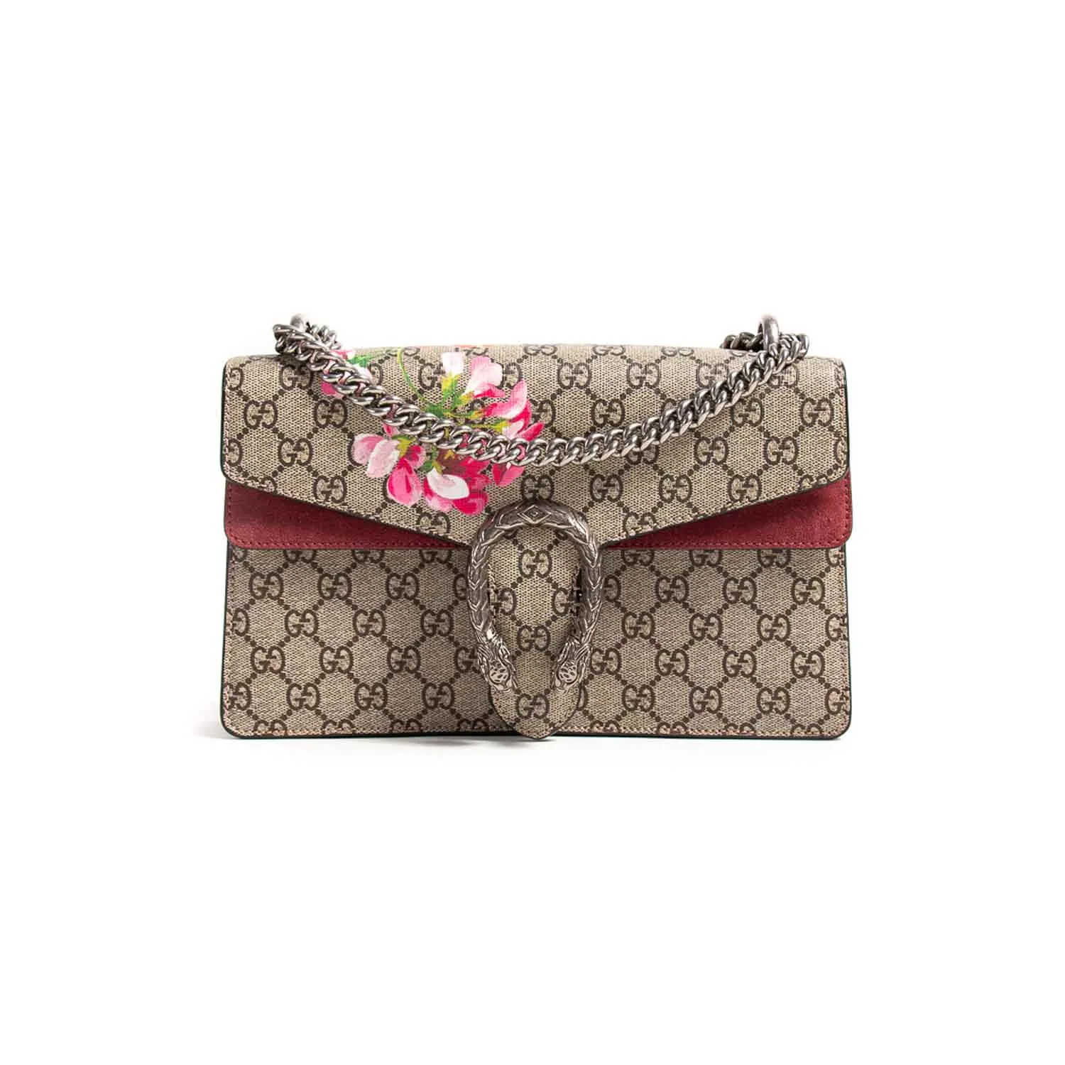 Gucci Dionysus Blooms GG Supreme Shoulder Bag