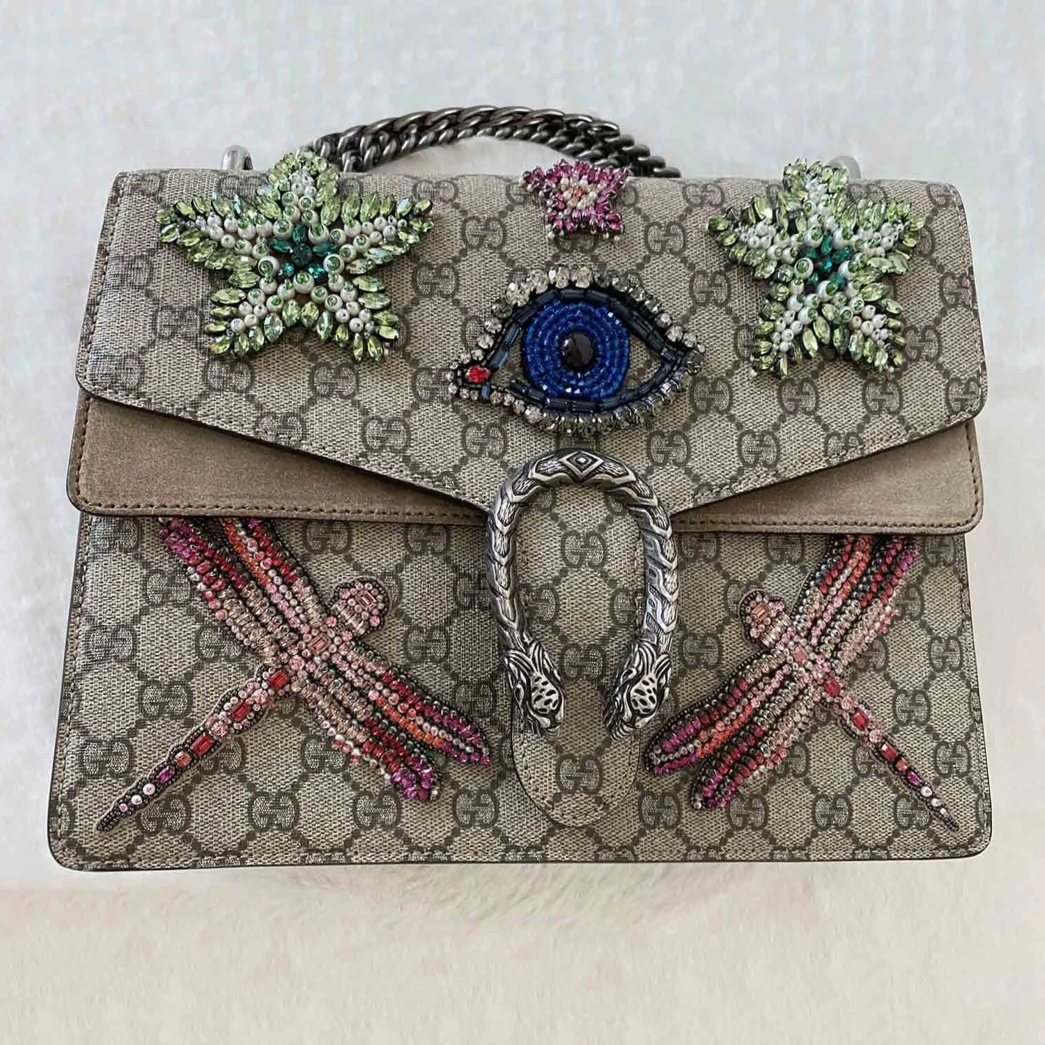 Gucci Dubai Exclusive GG Large Dionysus Bag