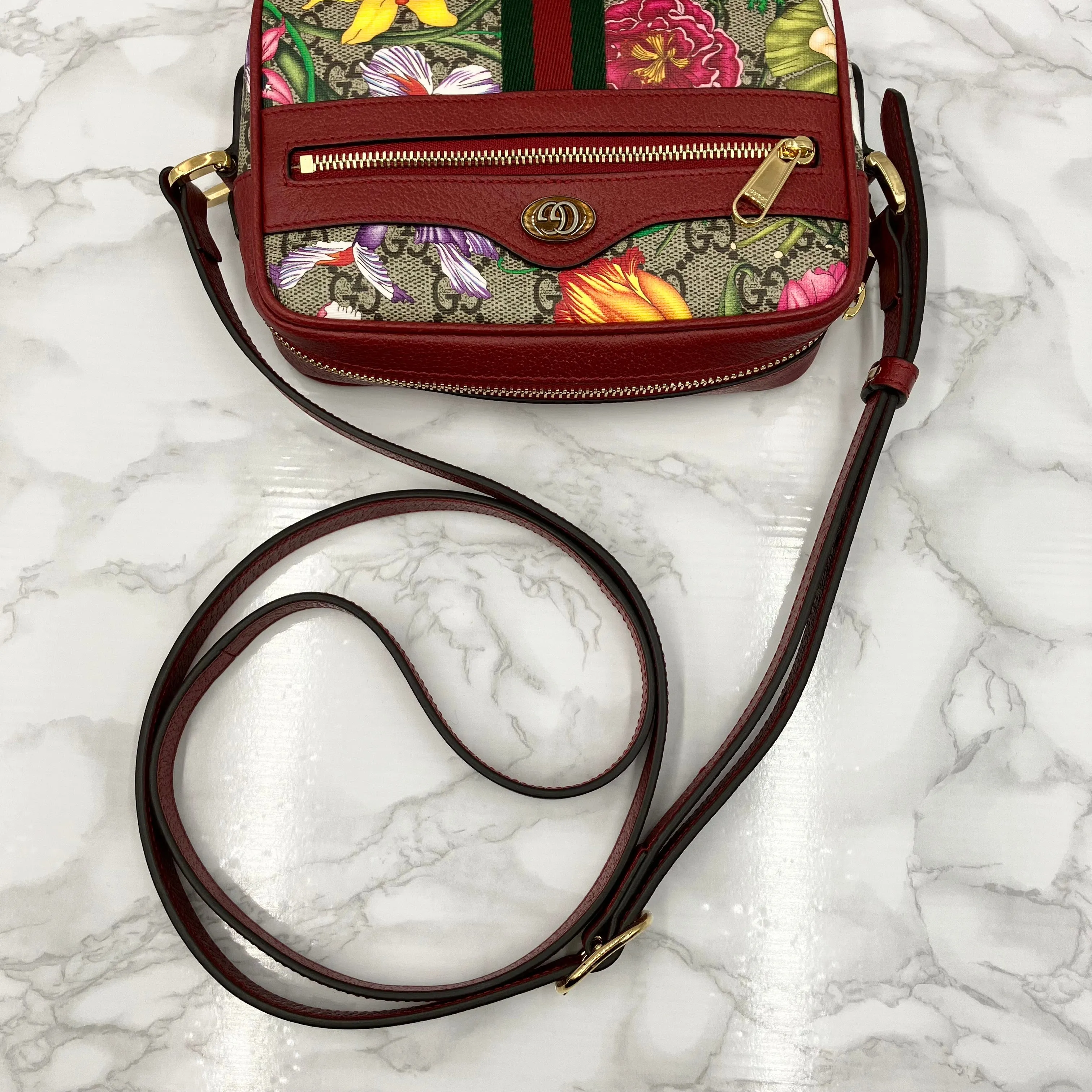 GUCCI Flora Shoulder Bag