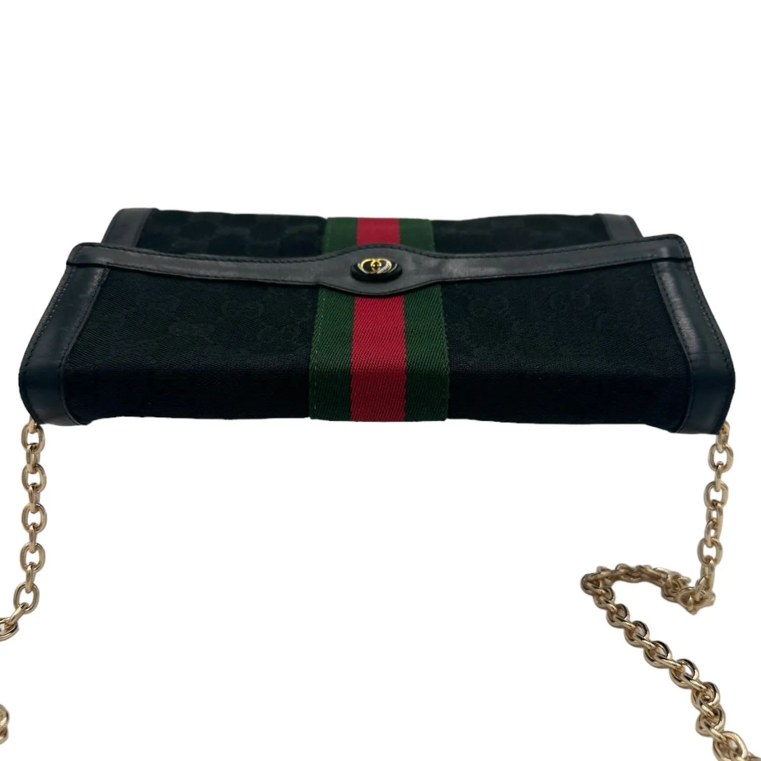 GUCCI Medium GG Supreme Canvas Crossbody Bag