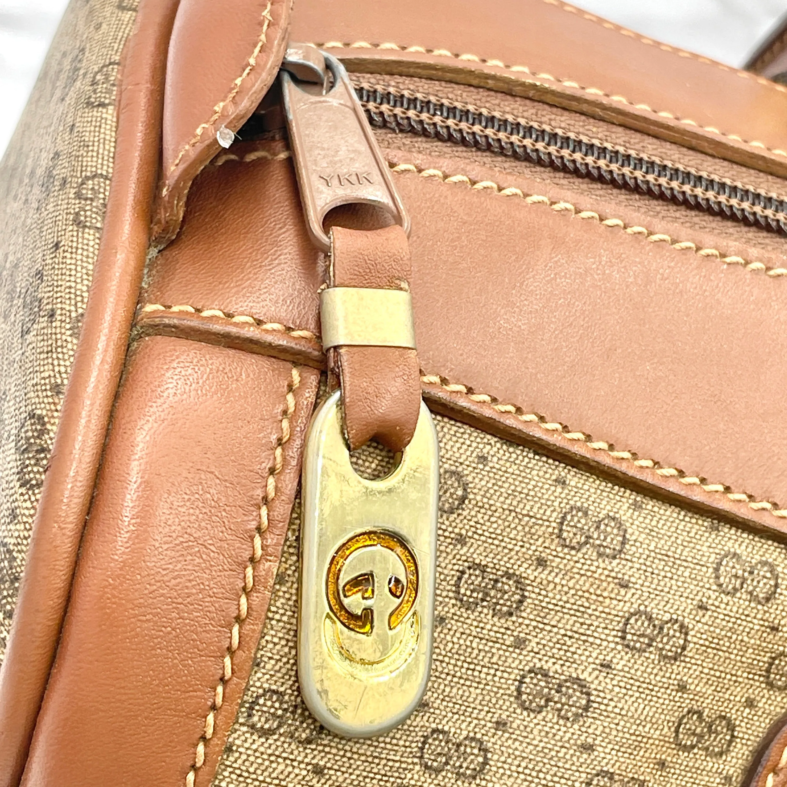 GUCCI Old Sherry Line Mini Boston Bag