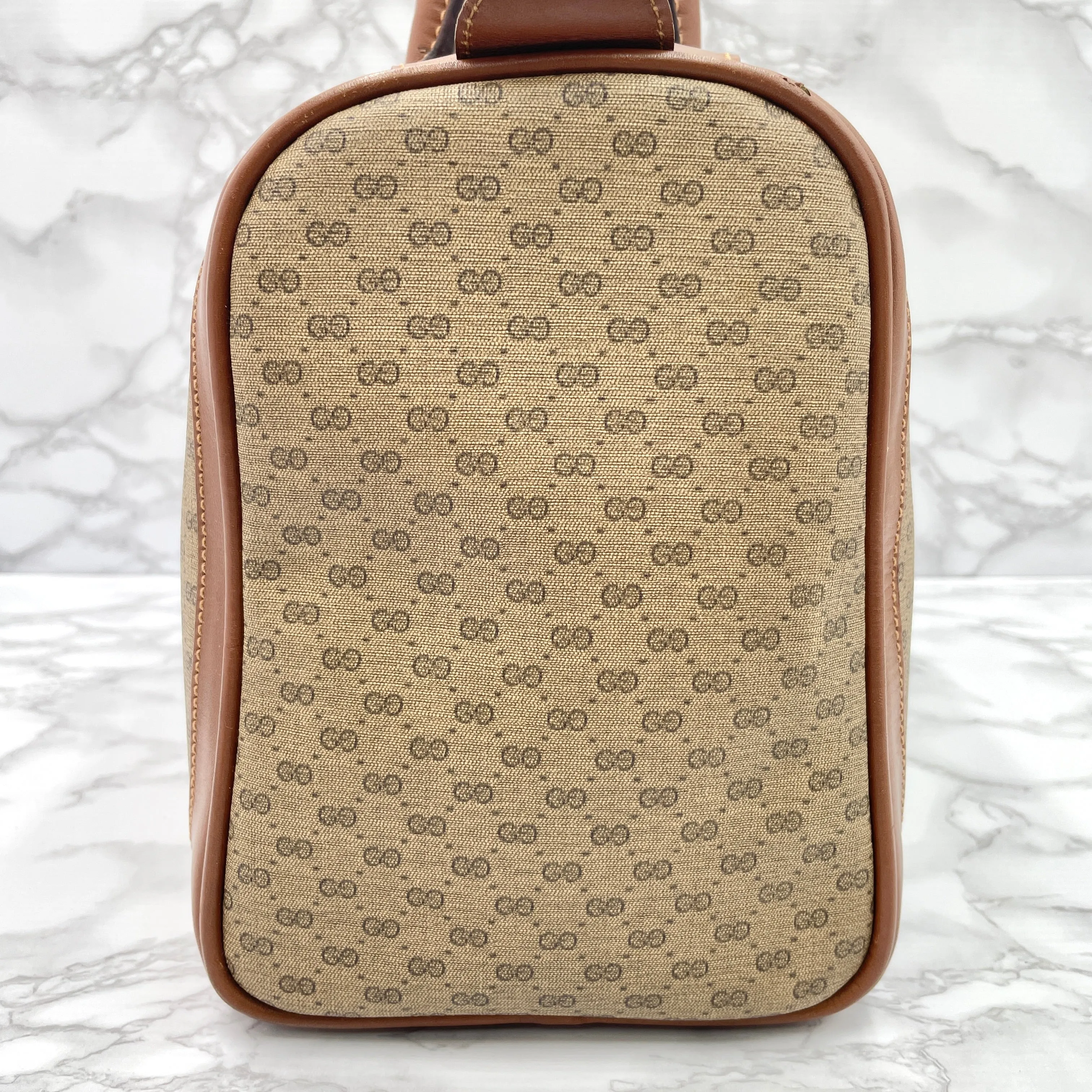 GUCCI Old Sherry Line Mini Boston Bag