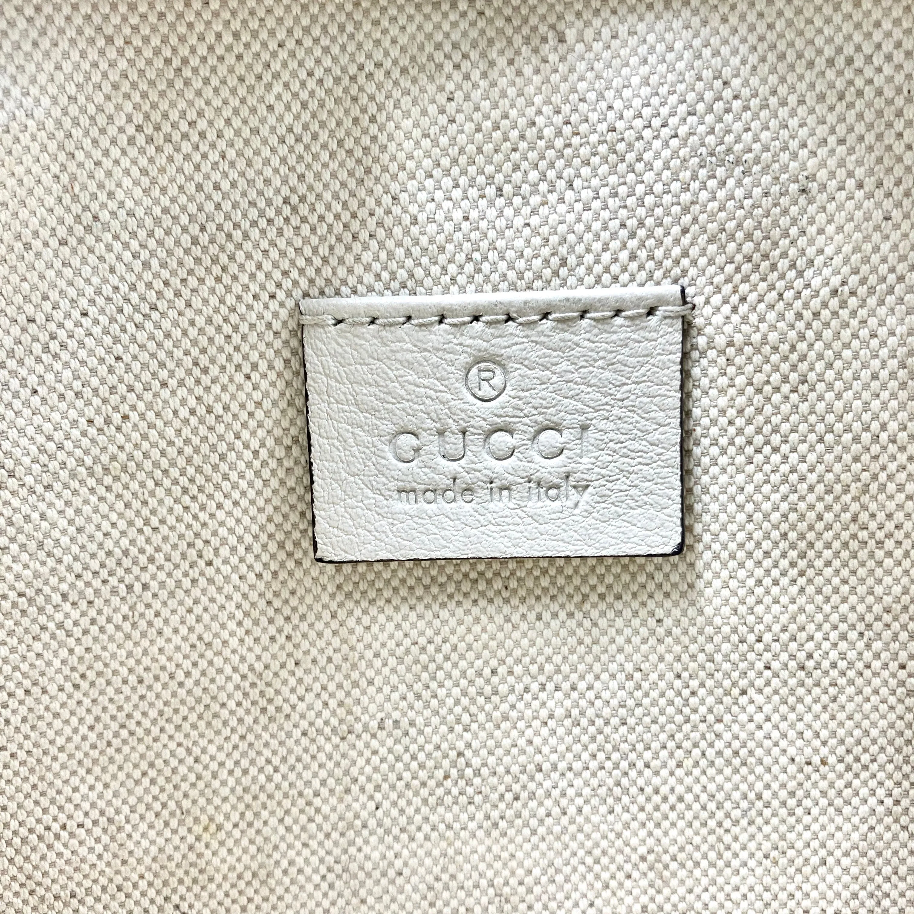 GUCCI Sherry Line Logo Print Body Bag