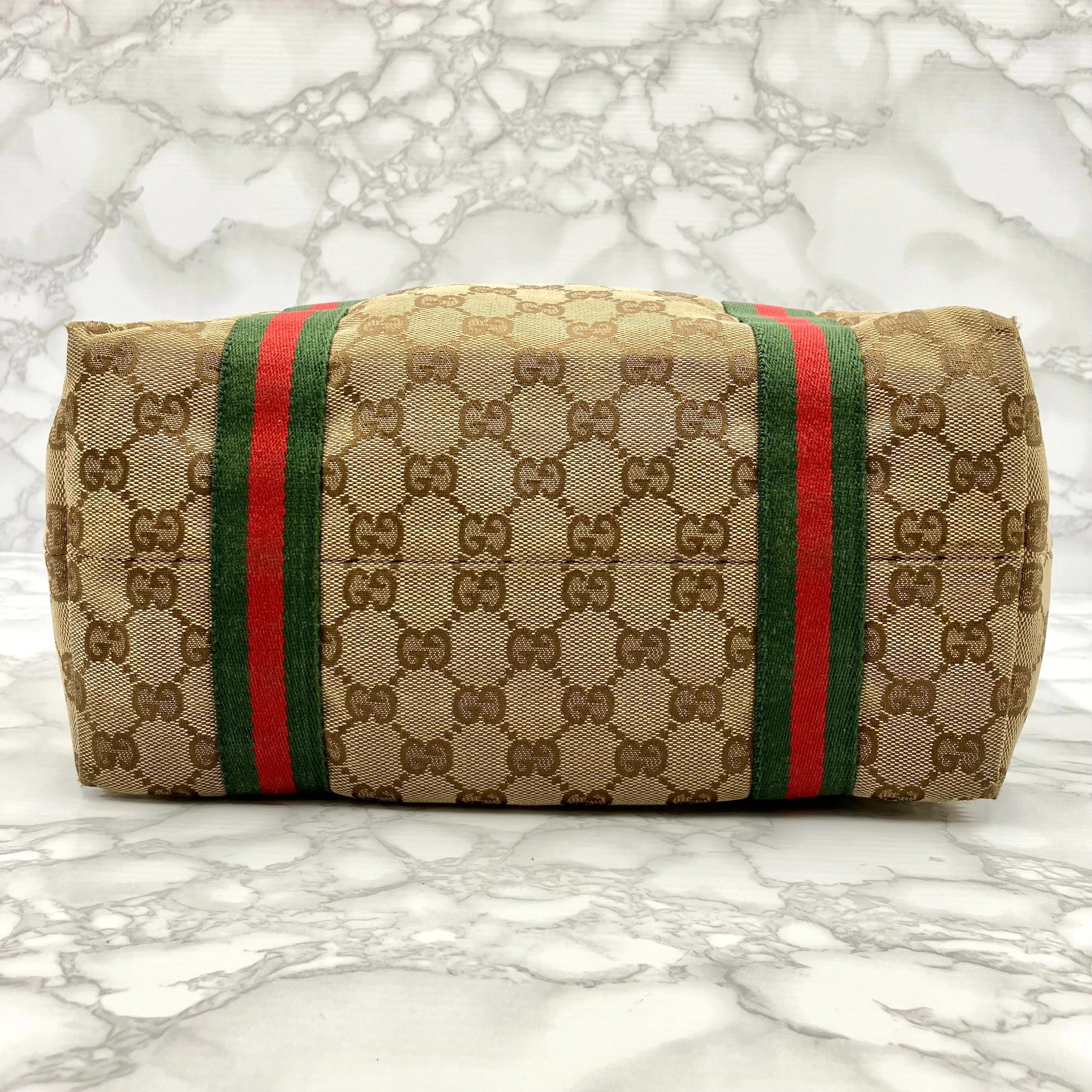 GUCCI Sherry Line Tote Bag