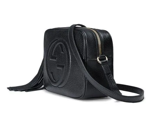 Gucci Soho Disco Crossbody Black Leather Shoulder Bag