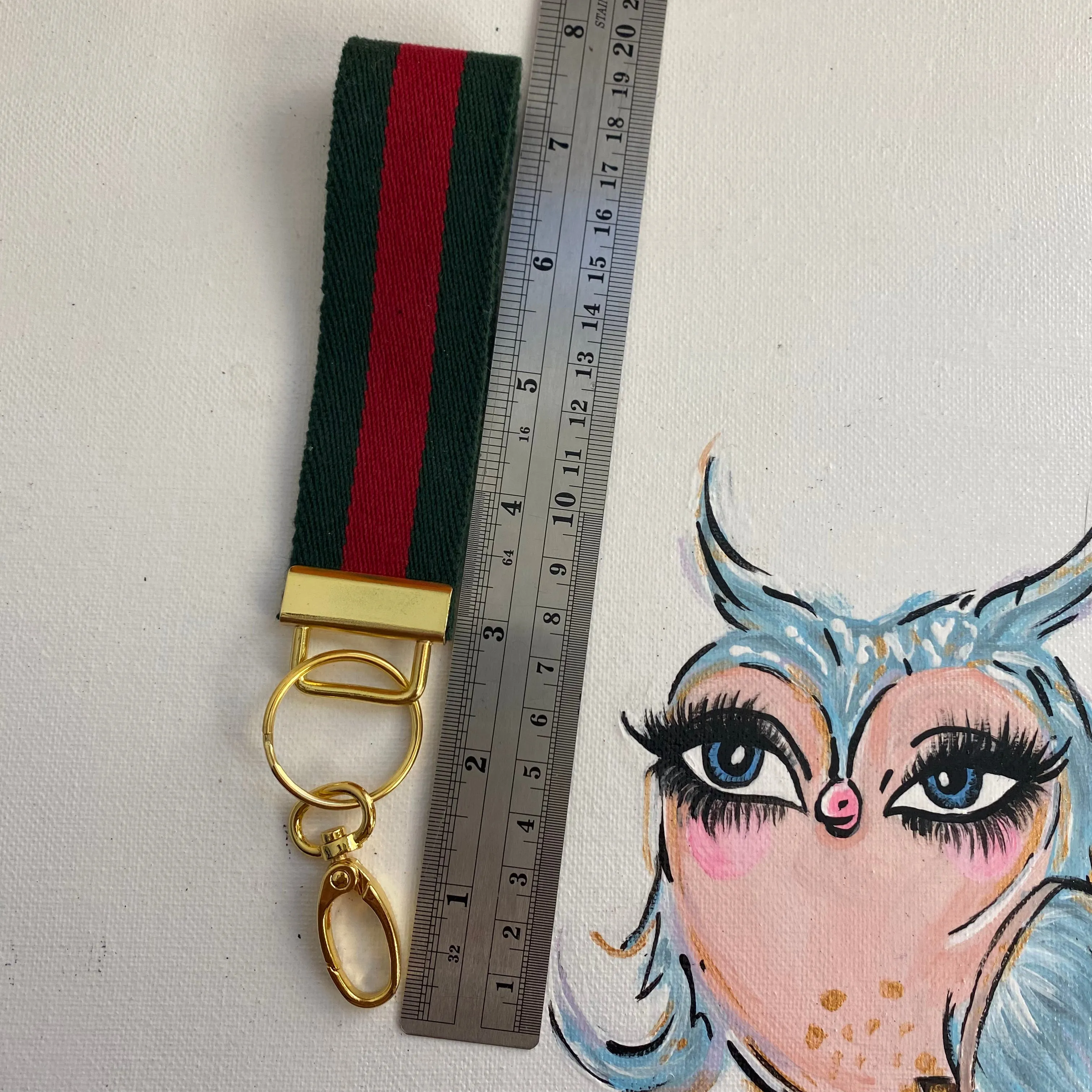 Gucci Wristlet Keychain