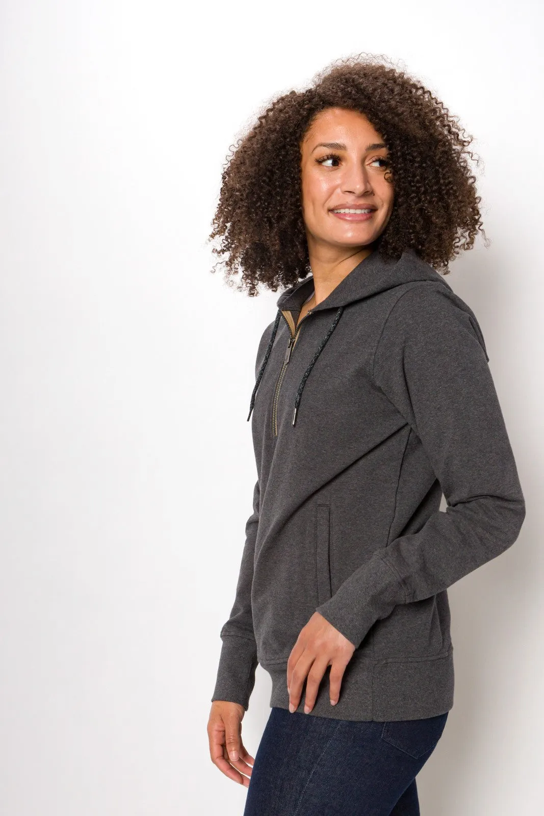 Guch | Women's Quarter Zip Hoodie