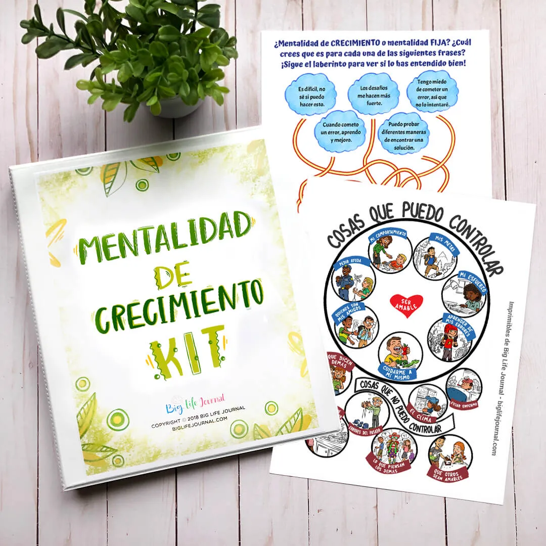 Kit Imprimible de la Mentalidad de Crecimiento - Professional License