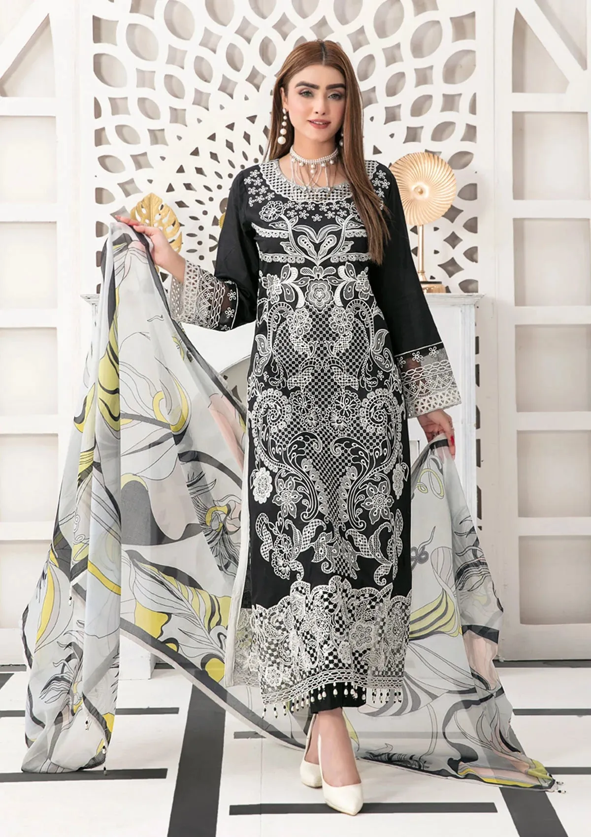 LAWN COLLECTION - TAWAKKAL - IZEL - D#7204