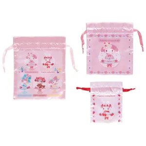 My Melody Sweet Lookbook Drawstring Bag Set