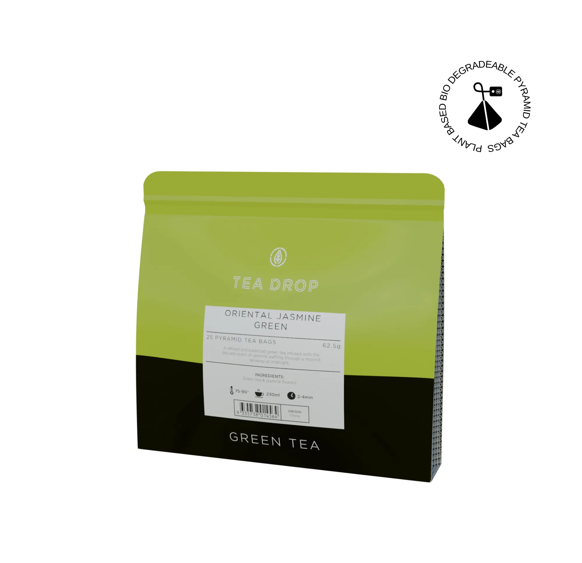 Oriental Jasmine Green Pyramid Tea Bags