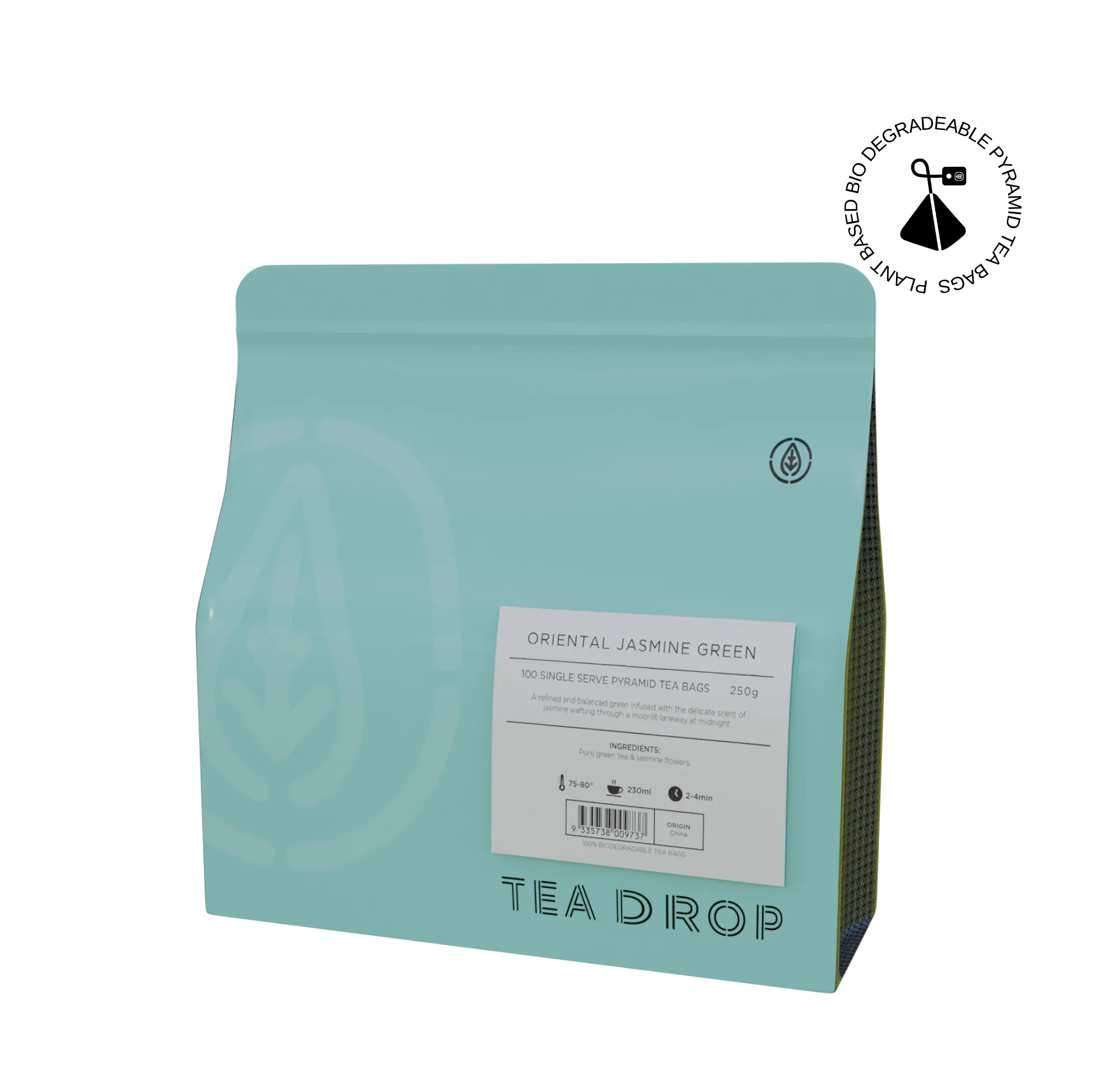 Oriental Jasmine Green Pyramid Tea Bags