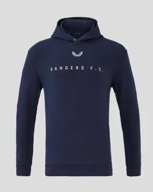 RANGERS FC MEN'S 24/25 TRAVEL LOGO HOODY