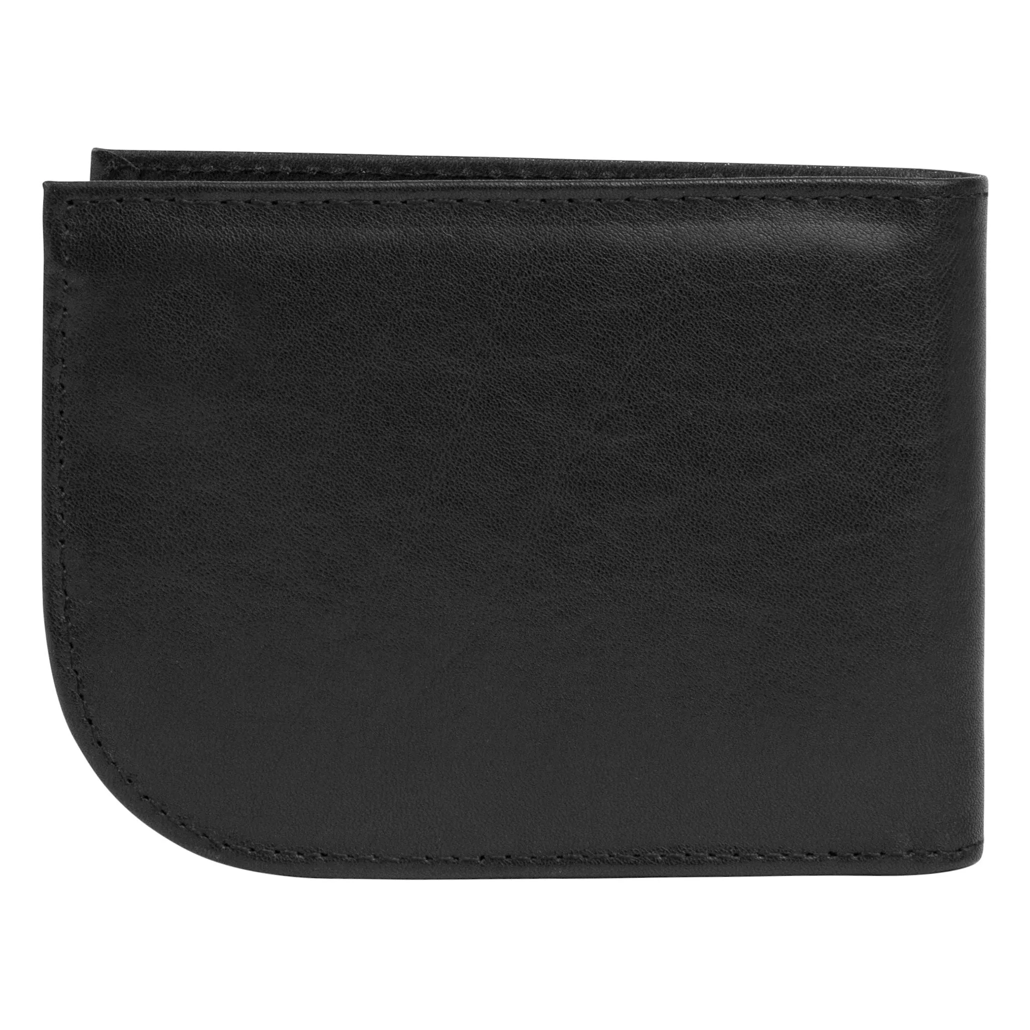 RFID Blocking Leather Front Pocket Wallet