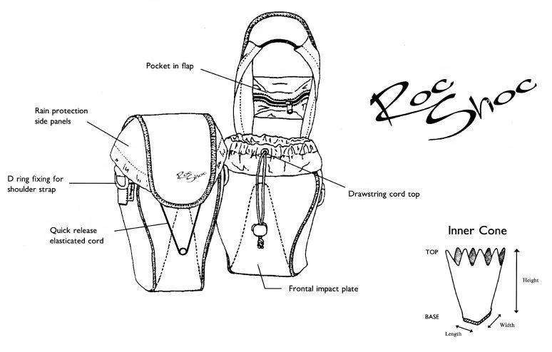 Roc Shoc Camera Pouches - RS1S