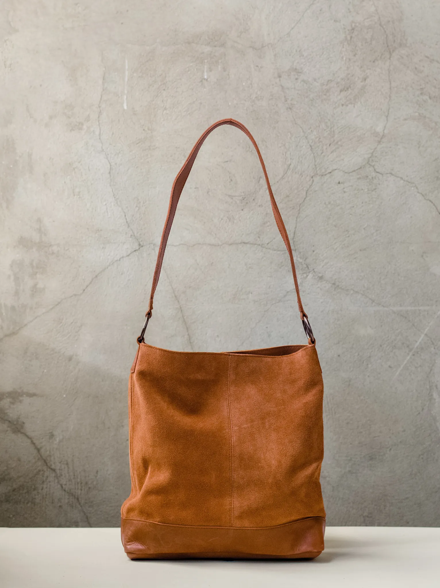 Talia Suede Tote