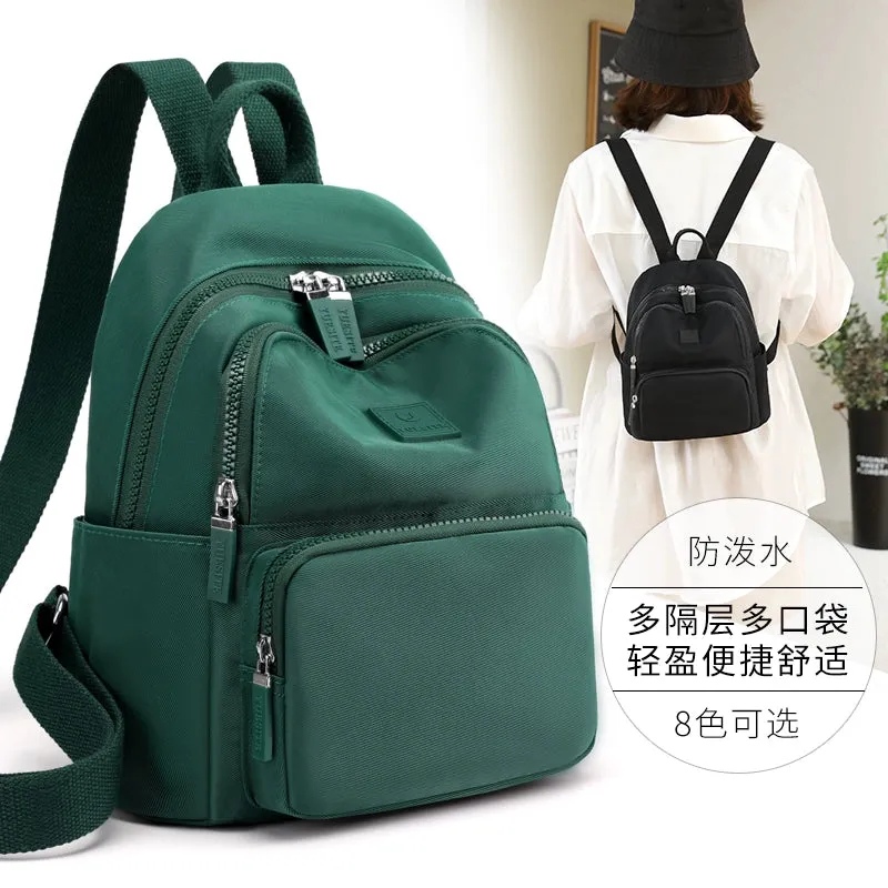 Travel Casual and Lightweight Women's Summer Canvas Backpack